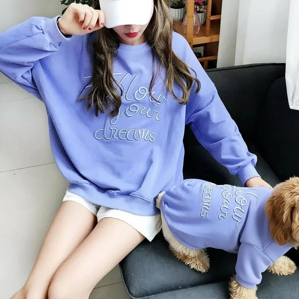 Matching Pet and Owner Outfit- “Follow Your Dreams”