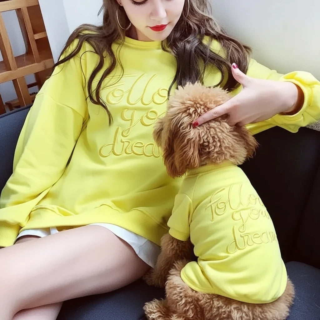 Matching Pet and Owner Outfit- “Follow Your Dreams”
